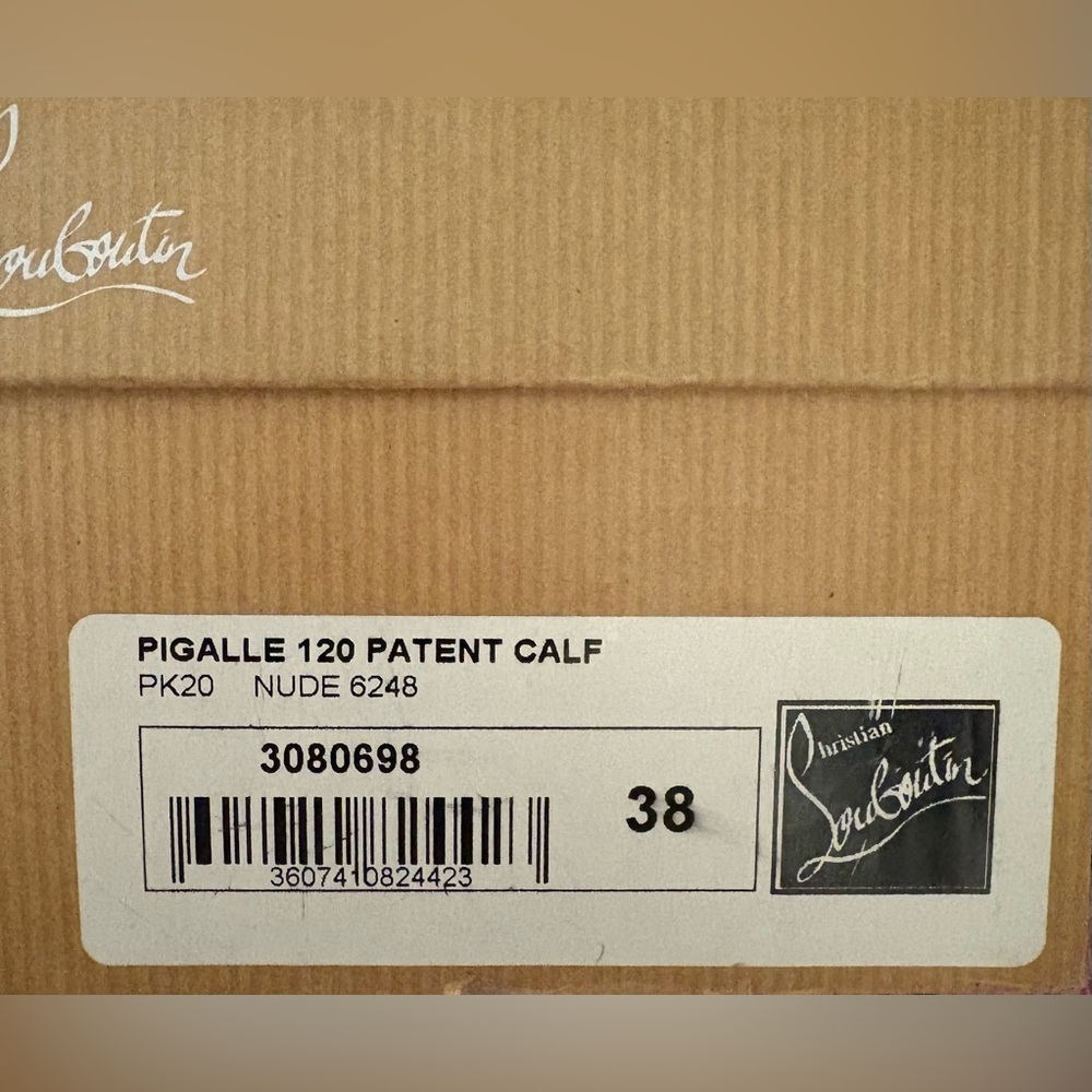 Authentic Christian Louboutin Nude Pumps - Picture 8 of 8